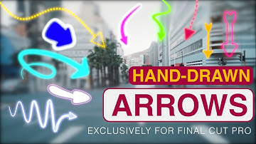 Hand Drawn Animated Arrows - For Final Cut Pro - Short Demo