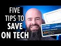 Five Sites to Save on Games and Tech