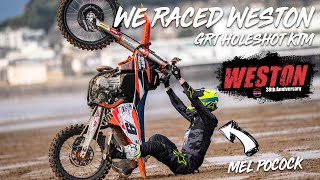 102MPH ON A DIRTBIKE | WESTON BEACH RACE 2021 | MEL POCOCK