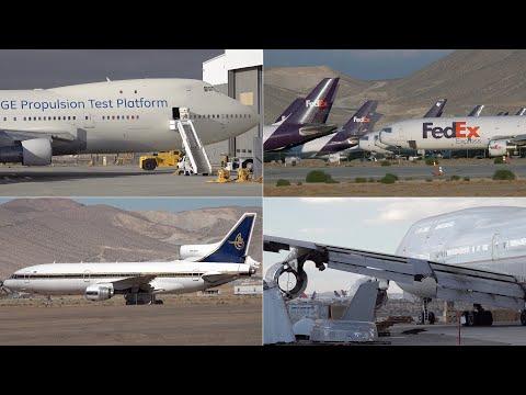 Airplane Graveyard in Victorville CA