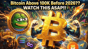 Why Bitcoin Will Go Above 100K in 2026?? New Best Crypto Coins To Watch Out in 2026!!