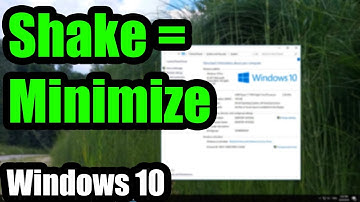 How to Disable Aero Shake in Windows 10 (No More Accidental Minimizing)