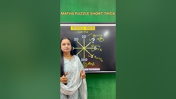 Maths puzzle #mathstricks #youtubeshorts #ytshorts #knowledgejunction31 #mathspuzzle #mthspuzzles