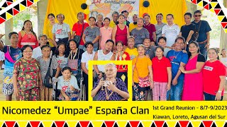 1st Grand Reunion of España Clan