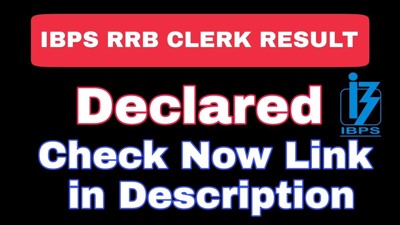 ibps RRB clerk /Office assistant result declared 2021 check Now