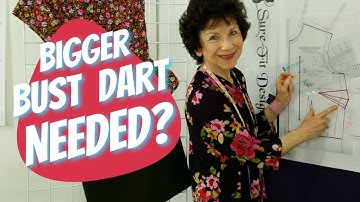 Reading the wrinkles - do you need a bigger bust dart? By Sure-Fit Designs™
