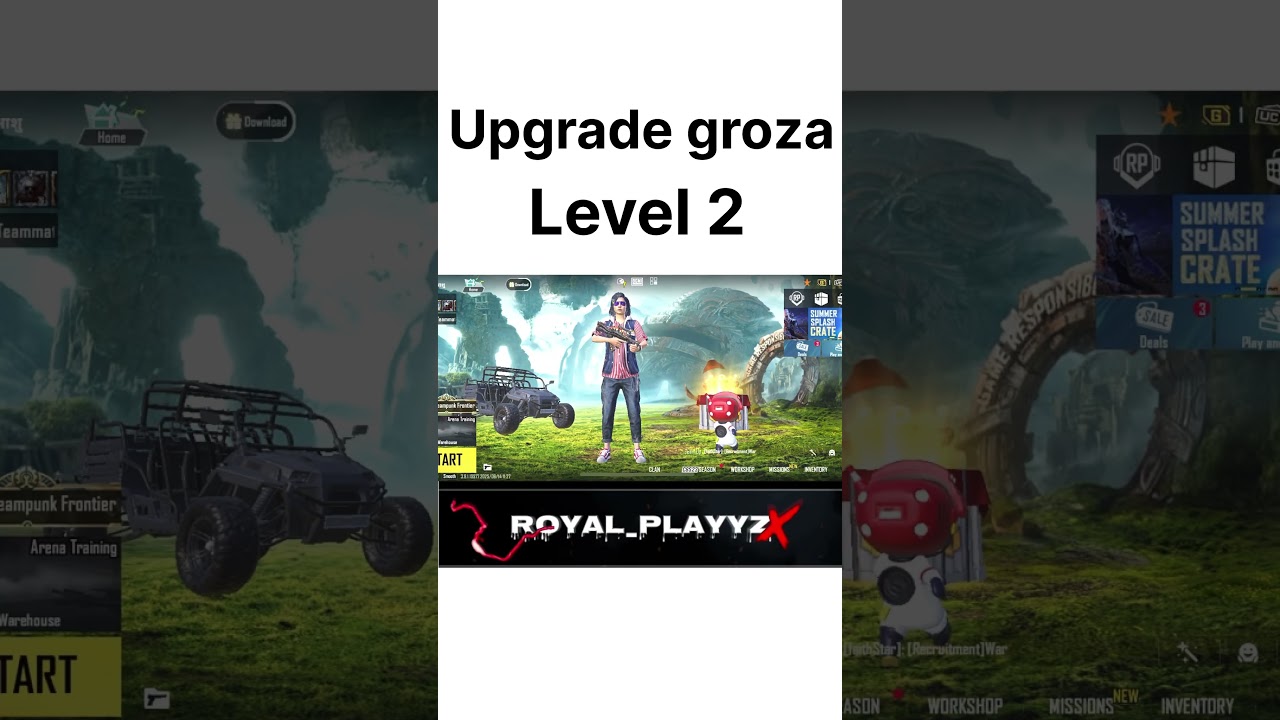 Upgrading my burning Godzilla level 2 with special nade effect 