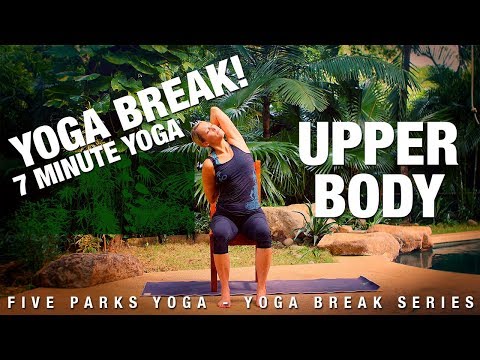 Yoga Break - Upper Body Quick Yoga Class, a free yoga class with Erin Sampson