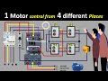 Motor Control from 4 different Places @CircuitInfo #Motor