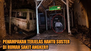 ASLI SAMPAI MERINDING‼️PENAMPAKAN TERJELAS HANTU SUSTER DI RUMAH SAKIT ANGKER VIRAL!!