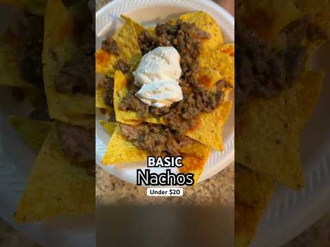 BASIC nachos #youtubeshorts #shorts #nachos #foodie #recipe