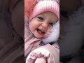 Cute baby smiling