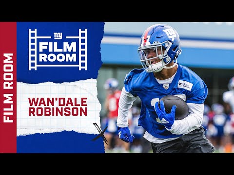 Film Room: Wan'Dale Robinson's College Tape | New York Giants