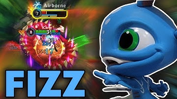 Wild Rift Fizz Still Strong in Mid Lane! One Shot Delete