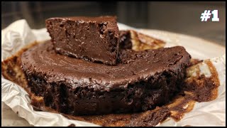 Tarta de Chocolate muy fácil y deliciosa (sin harina) ¡Irresistible! ❤🤍