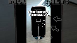 Put Any iPhone into Recovery Mode in Seconds! 🔥 #shorts