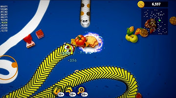 Worms Zone 🪱 gameplay walkthrough level Mobile #gaming