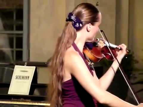 Claudia Schaer plays Bach in Barga, Italia