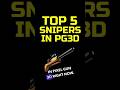 TOP 5 SNIPERS IN PIXEL GUN 3D 2023 TOP 5 SNIPERS IN PIXEL GUN 3D 2023