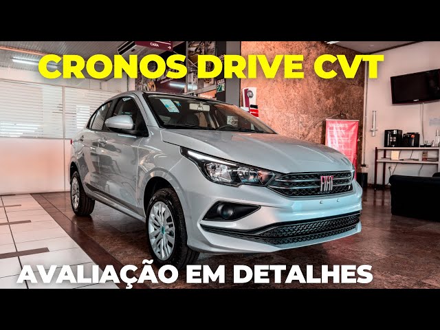 Avaliação: Fiat Cronos CVT é confortável e bom para andar sem pressa