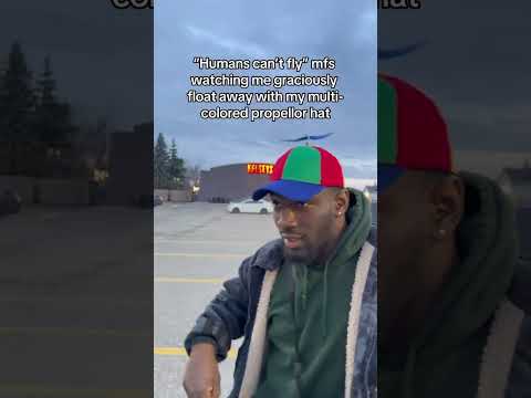 The Multicolor Propeller Hat Is Spinning 