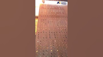 30KW / 30000W Fiber Laser Cutting Machine Flash Piercing Show