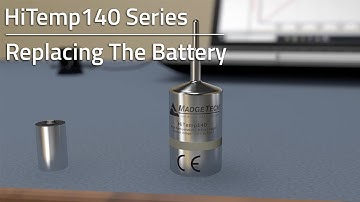 HiTemp140 | How To Change The Battery