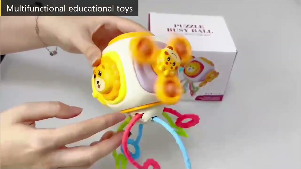 Puzzle Lion Baby Lala | Multifunctional Educational Toy for Fine Motor Skills Development