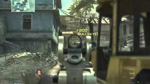 MW3 - Cross Map Throwing Knife: Mission