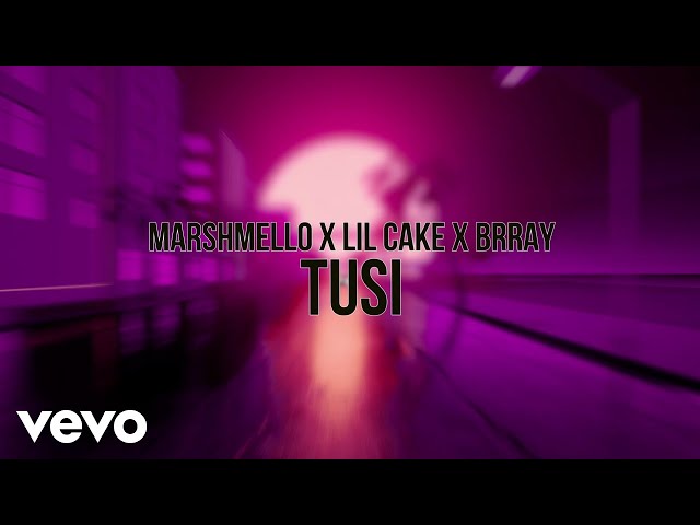 Marshmello, Lil Cake, Brray - Tusi (Visualizer)