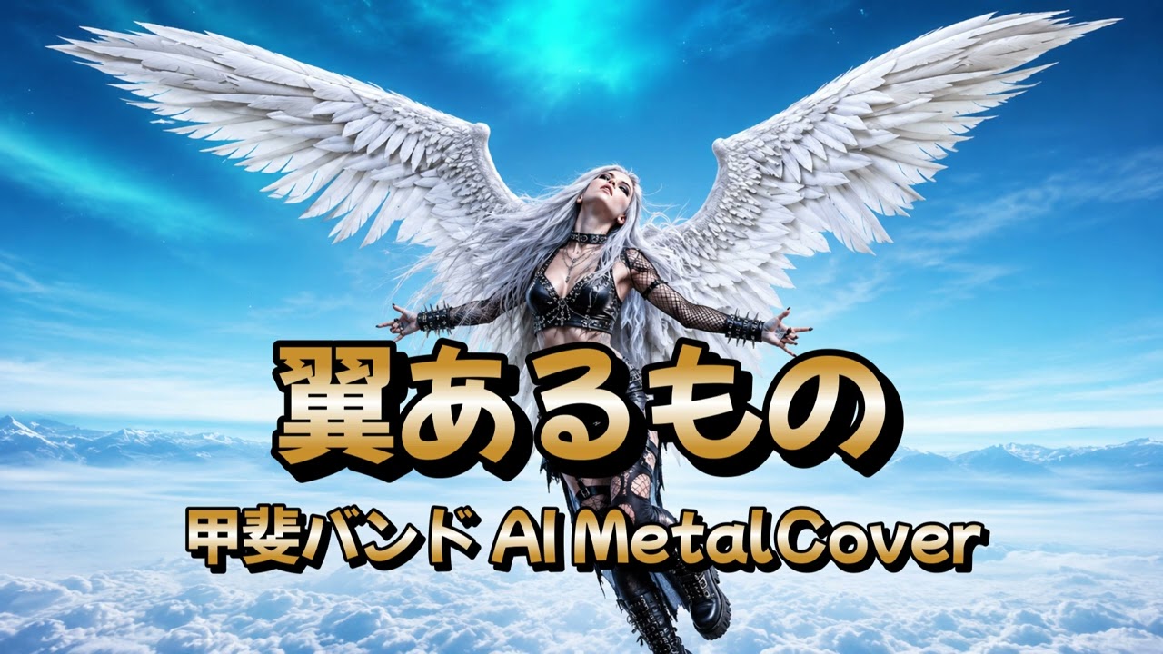 AI MetalCover】翼あるもの【甲斐バンド】 - YouTube