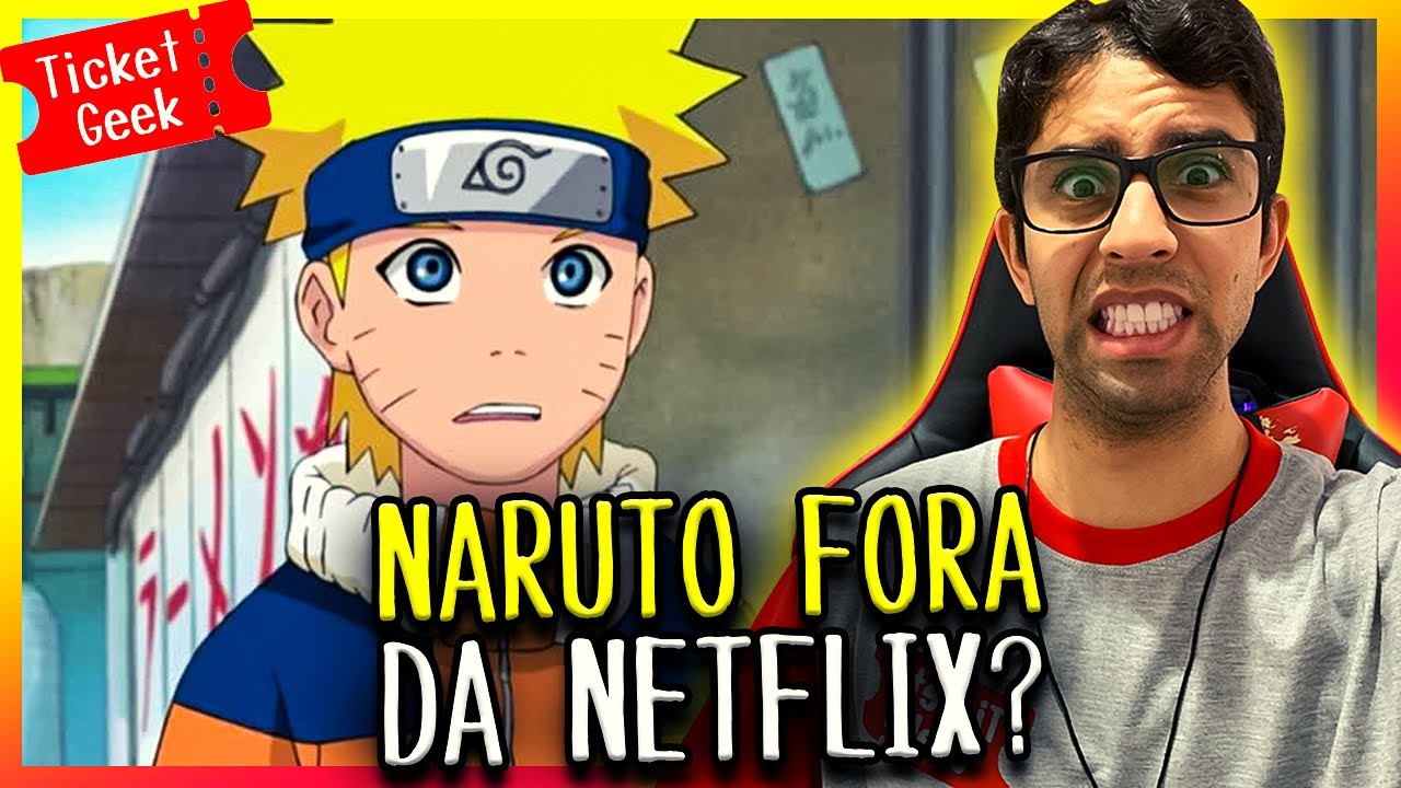 Naruto sairá do catálogo da Netflix no final deste mês