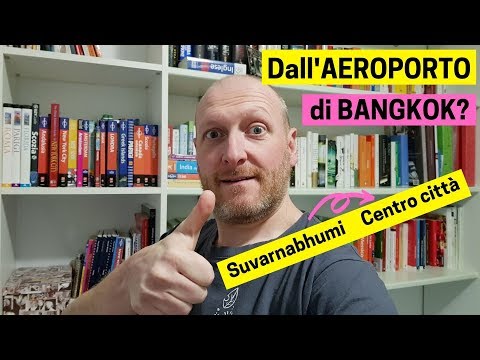 Video: Trasporto dall'aeroporto di Bangkok