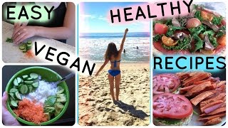 Vegan Lunch & Dinner Ideas! {High Carb, Low Fat}