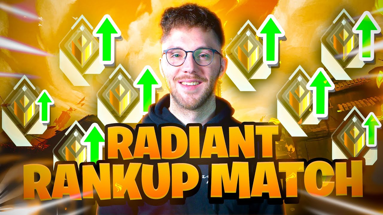 RADIANT RANKUP MATCH 🤩🌠 | Valorant