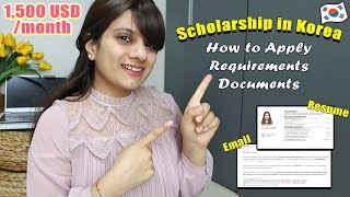 How to Get a SCHOLARSHIPS in Korea for all Majors (MS & PhD) | Pakistani Students in Korea