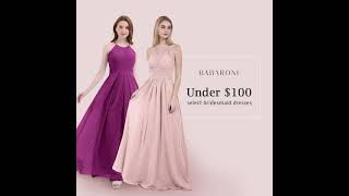 2021 Trendy Bridesmaid Dresses Stunning Chiffon Bridesmaid Gown Chiffon Gowns