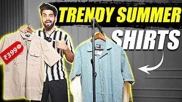Only 6 Best Budget Summer Shirts You Need! ✅ Mens Shirt Haul Under 1000 | Lakshay thakur