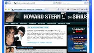 How to Record/Capture/Download/Rip/Save Howard Stern