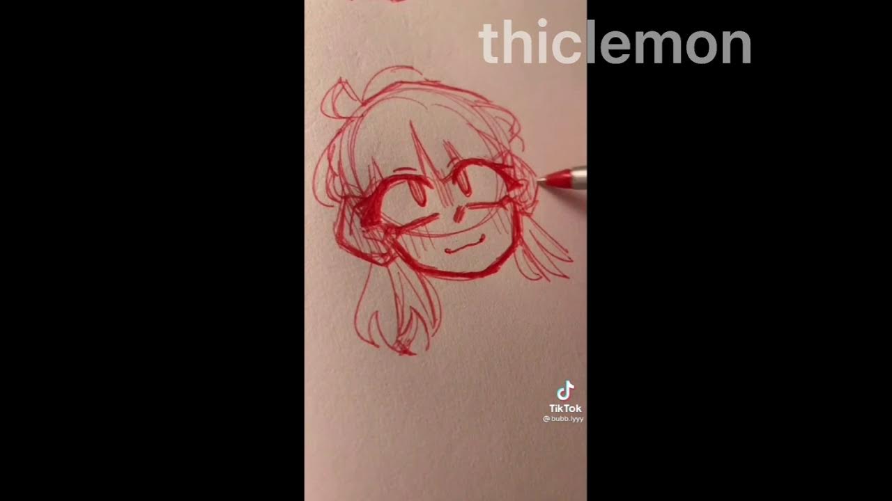 Alt tiktok drawing thiclemon YouTube