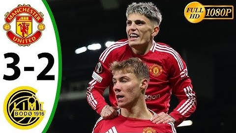 Manchester United vs Bodo Glimt 3-2 - All Goals & Extended Highlights | UEFA Europa League 2024/25