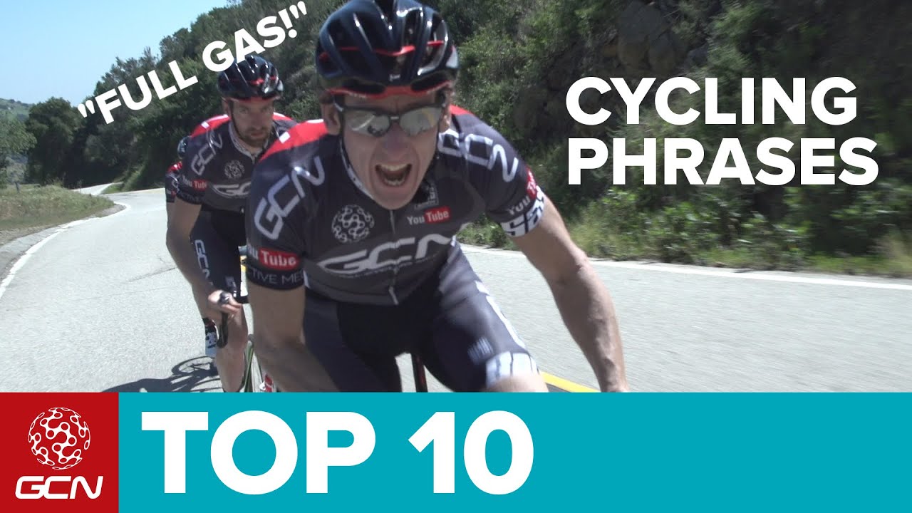 Top 10 Common Cycling Phrases Youtube inside The Amazing  cycling youtube for Cozy