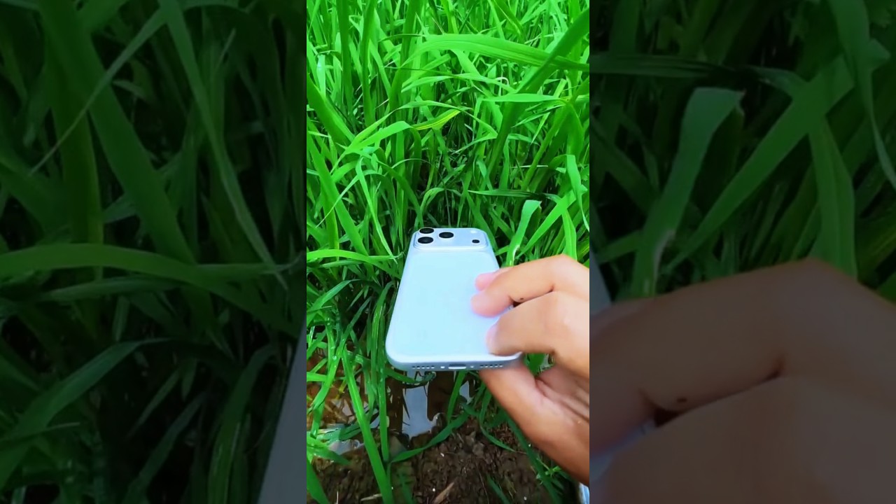 Water Test iphone 17Pro Max 💧😯 #techlakshman #iphone #unboxing #tech