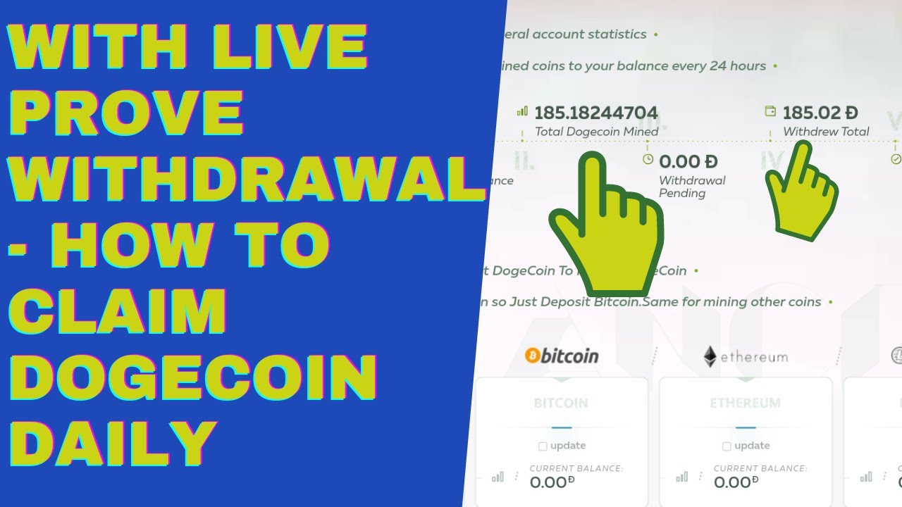 🔥🔥 Update Live Prove Withdrawal || 💥💥Doge Mining Paid || How To Claim ...