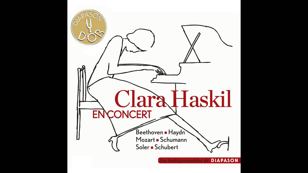 Clara Haskil - Piano Sonata No. 10 in C Major, K. 330/300h: III