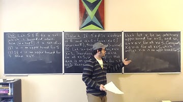 Intro. Real Analysis: Lecture 8 - Applications of Suprema and Infima