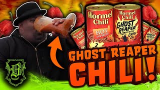 Hormel Ghost Reaper Chili w/ Beans (Warning: Insane!)