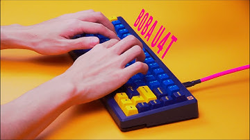 Gazzew Boba U4T Noah V2 Typing Test