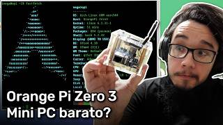 Orange Pi Zero 3 - Mini PC barato? (Review/Análise)