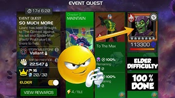 MCOC 2.2 EQ ELDER DIFFICULTY GREEN GOBLIN BOSS & PATH NODES EXPLANATION #marvel #kabam #mcoc